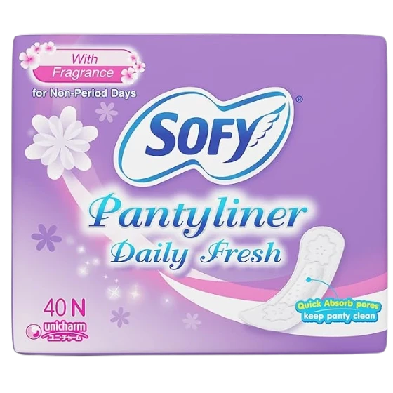 Sofy Daily Fresh | Women Pantyliners | 40 liners