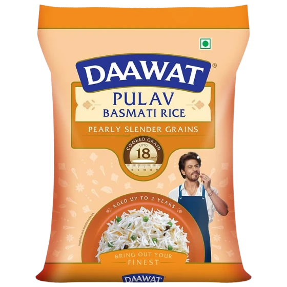 DAAWAT PULAV BASMATI RICE 5Kg