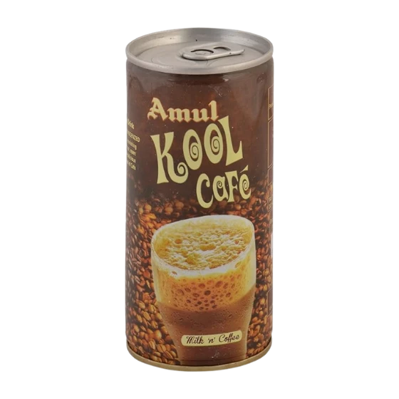 AMUL KOOL CAFE - MILK & COFFEE CLASSIC CAN 200ML