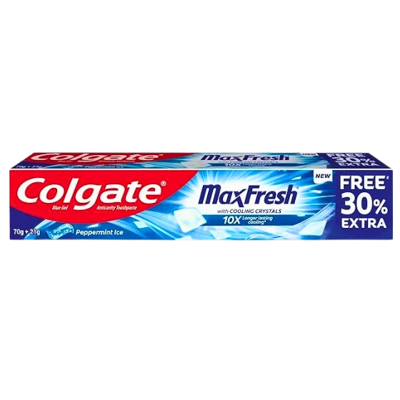 Colgate MaxFresh Toothpaste, Blue Gel 150 gm