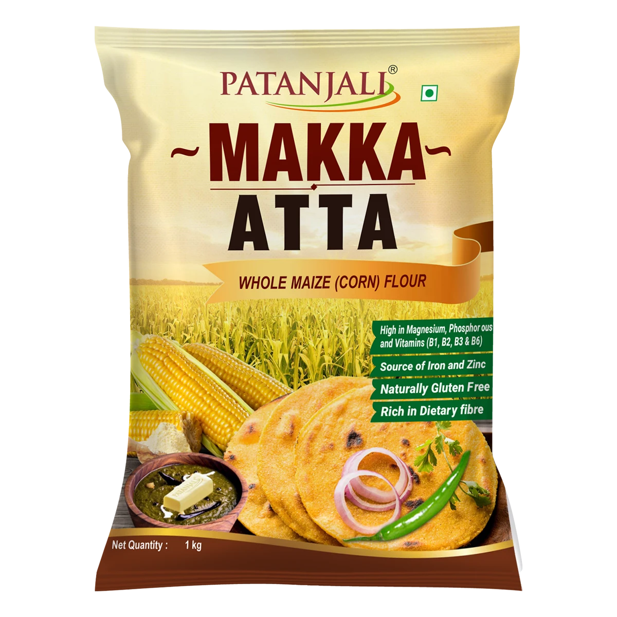 MAIZE ATTA 1 KG - PATANJALI