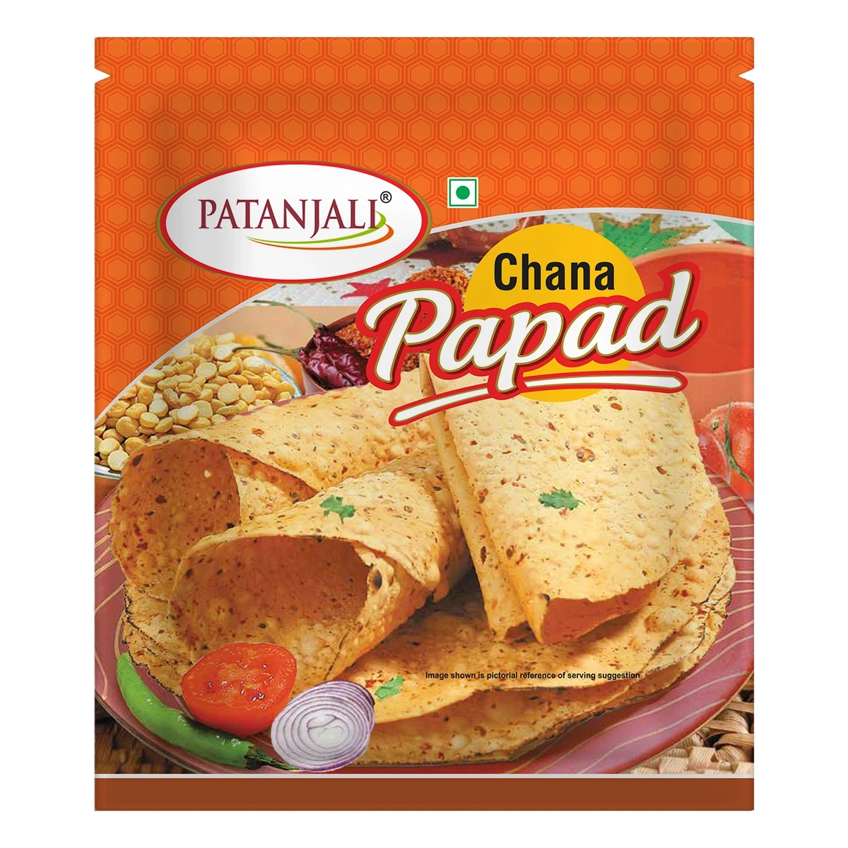 CHANA DAL PAPAD 200Gm - T - PATANJALI