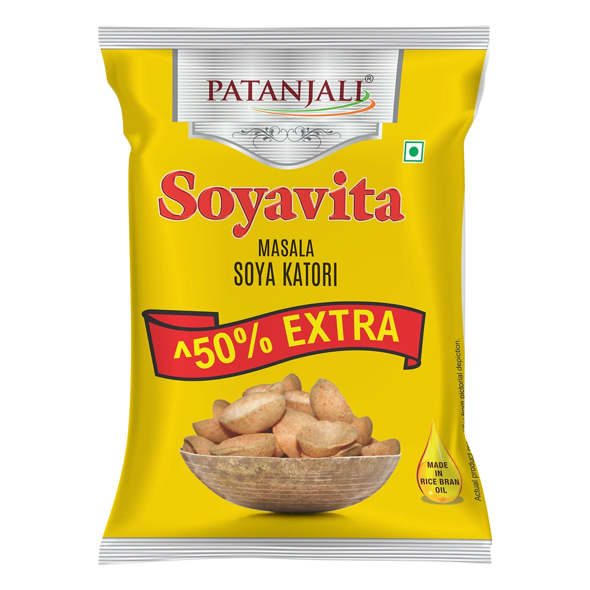 SOYAVITA MASALA SOYA KATORI 27 GM -T - PATANJALI