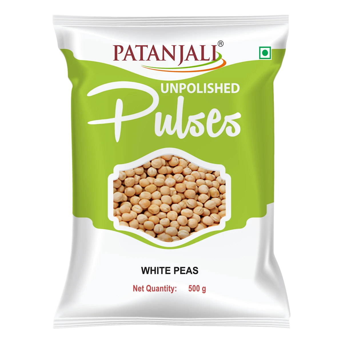 WHITE PEAS 500Gm - PATANJALI