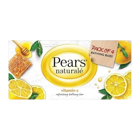 Pears Naturale Vitamin C Soap 4x125gm