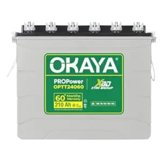 OKAYA PRO Power+ OPTT29066 260Ah 66 Months Warranty
