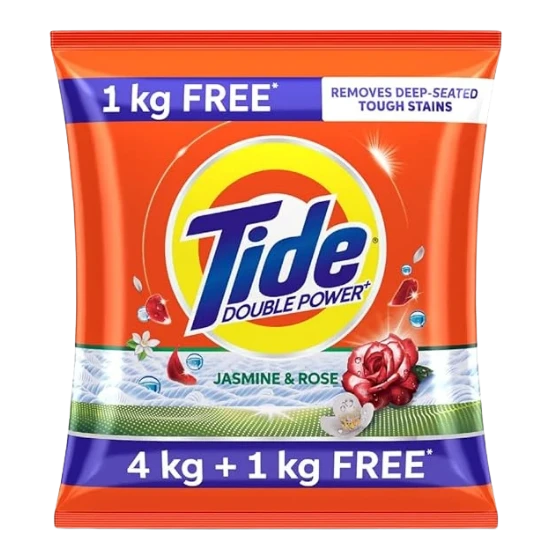 TIDE DOUBLE POWER POWDER- 4+1 KG