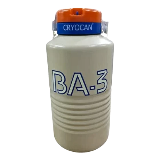 LIQUID NITROGEN CONTAINER EMPTY MODEL-BA-3