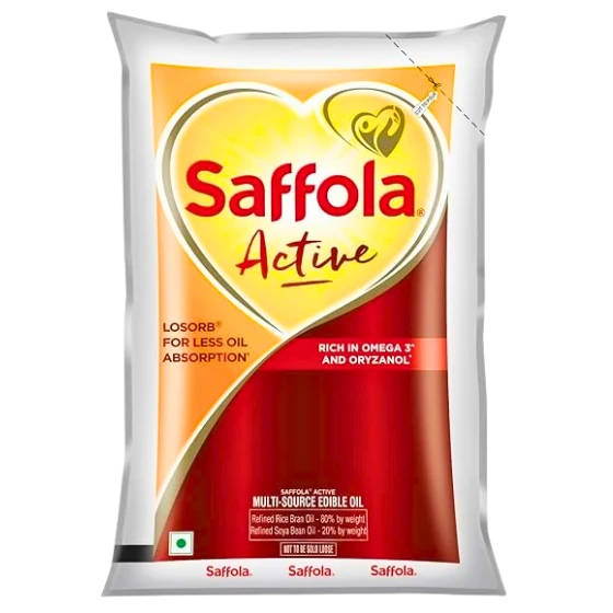 SAFFOLA ACTIVE REFIND COOKING OIL-1L